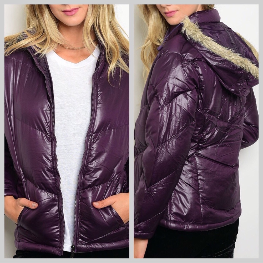Hot! Lola Faux fur hooded Puffer Jacket - Picture 3 of 8